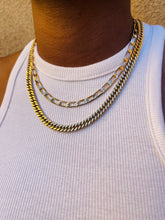 Load image into Gallery viewer, Dual Cuban Link Gold Filled Chain
